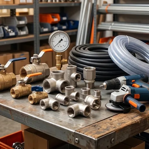 Válvulas, fittings, manómetro, mangueras industriales y herramientas eléctricas de San Octavio Ferretería